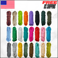 Paracord Ropes Set 10′ Each 240′ Total Survival Cord Crafting Kit 24 Color 550lb