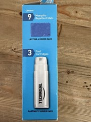 Thermacell Mosquito Repellent Patio Shield 15 Ft Zone, includes 3 refills