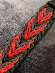Paracord Bracelet Rasta, LGBT Rainbow, different colours, easy release clasp
