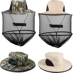 Anti-Mosquito Bug Bee Insect Head Net Hat Cap Sun Protection Fishing Hiking USA