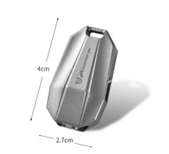 Titanium Safety Whistle Emergency Whistle Outdoor Hiking Hunting Survival EDC