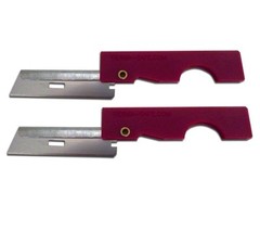 Derma Safe Folding Razor Knife 10 pack Red for SERE Survival Tool Kit Blade