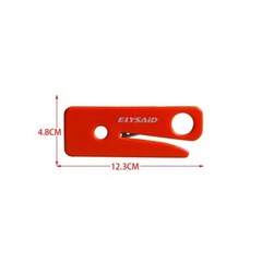 LOGO printing 200PCS SEATBELT CUTTER SEAT BELT CUTTER SAFETY KNIFE SHARP Red