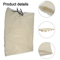 Two Or Three Seater Waterproof Oxford Fabric Canopy For Garden Swing Seat Cover