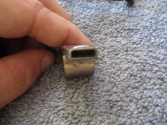 Metal Whistle With Wooden PEA Referee Sports Coach Emergency