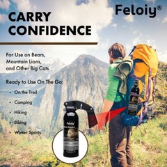 Feloiy Repellant Self Defense Spray 16 oz Deterrent