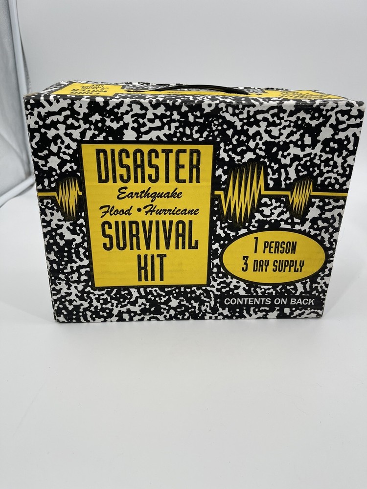 Mil Spec Plus Adventure Gear Disaster Survival Kit BK001 #11-0566 Open Box