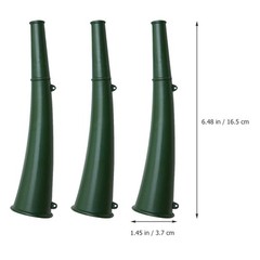 3 Pcs Outdoor Small Signal Horn Emergency Trumpet for Sporting Events