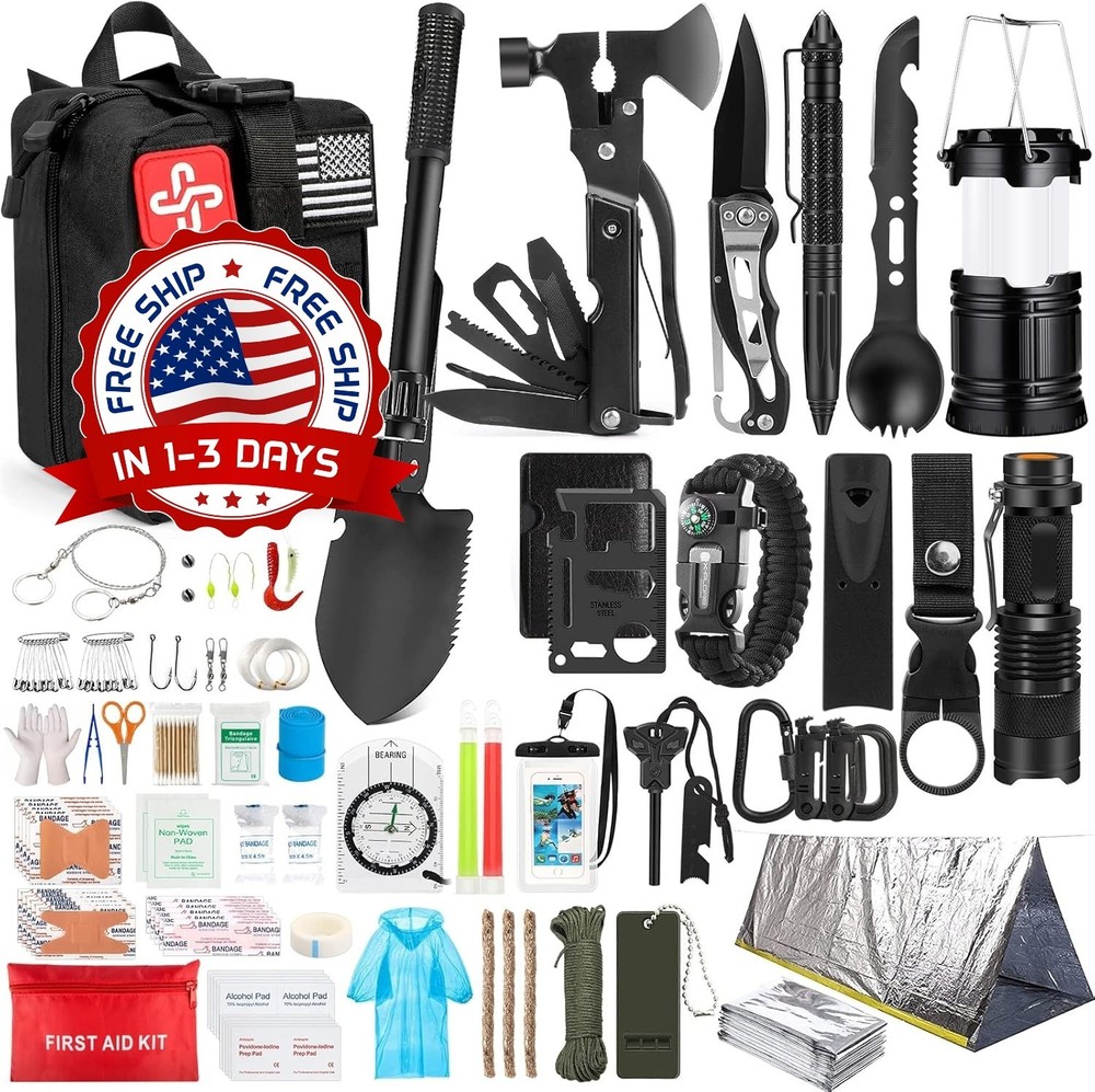Paquete De Supervivencia, Prepárese Con Un Kit De Supervivencia Bien Equipado US