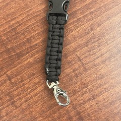 550 Paracord Neck Lanyard Keychain US Army Concho 22” Whistle Buckle Release