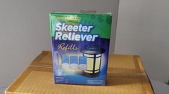 ThermaCell Skeeter Reliever REFILLS 24 packs of 3 One Case refill pads & candles