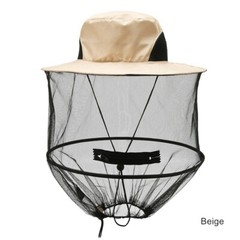 Mosquito Fly Head Net Mesh Hat Bee Insect Bug Mozzie Protector Outdoor Fishing