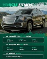 6pcs Front Tie Rod Kit for Chevy Equinox, for GMC Terrain | 2010 2011 2012