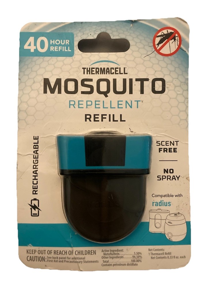 Thermacell ER140 Rechargeable Mosquito Repellent Refill 40 Hour Scent Free