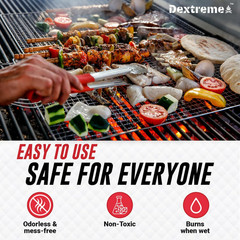 Dextreme Fire Starter (120 PCS) Natural Starters for Nature Pine