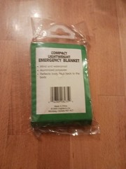 Vintage Coghlans Emergency Blanket 52 X 82.5