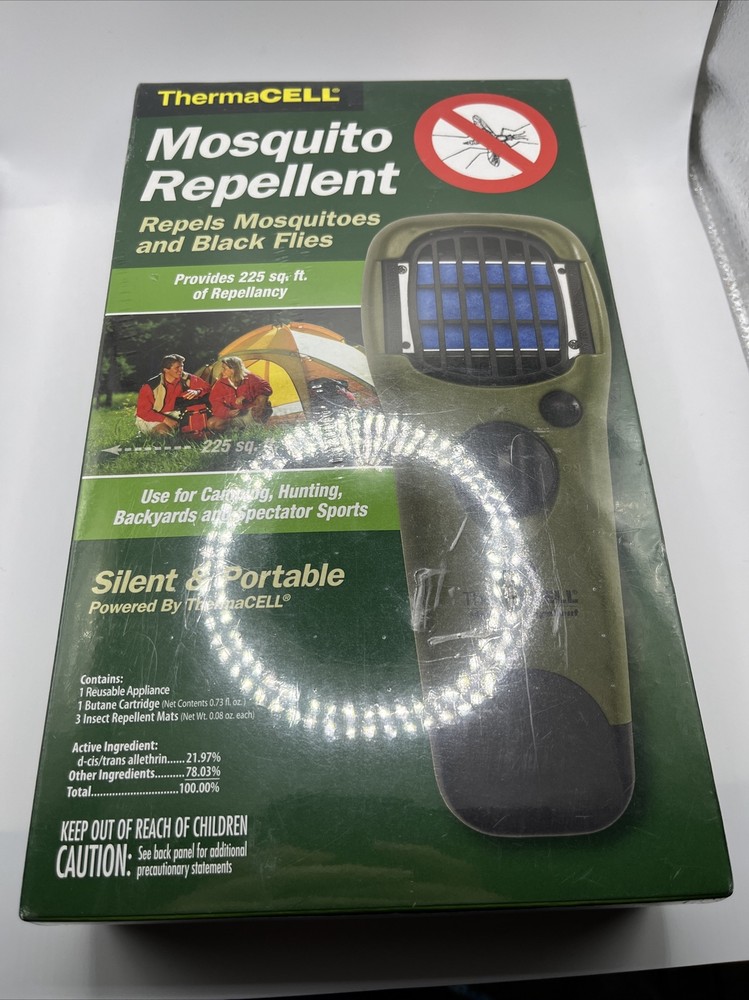 New Thermacell Mosquito Repellent Appliance MR-GJ Outdoor Hunting Camping