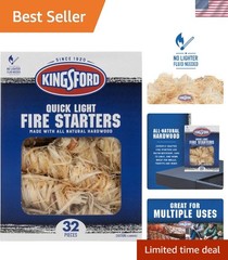 Natural Hardwood Fire Starter Rolls – Reliable Ignition for Grills and Campfires