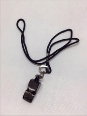 Vintage Foxtron Inc Canada Fox 40 Three Chamber Pealess Official Referee Whistle