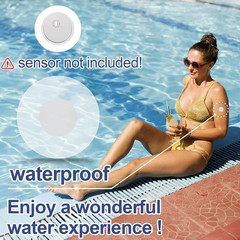 60Pcs Libre 3 plus Sensor Covers Waterproof Freestyle Sensor Clear Film Adhesive
