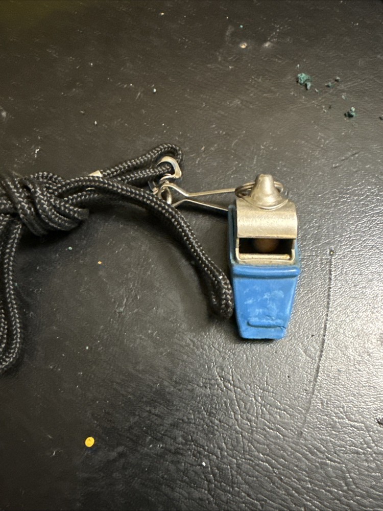 Vintage Sports Brass Whistle Working