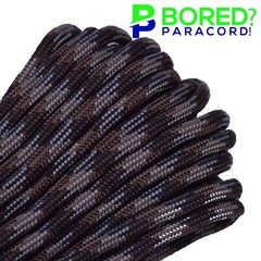 Brown Camo – 100 FT – 550 Paracord Rope 7 strand Parachute Cord