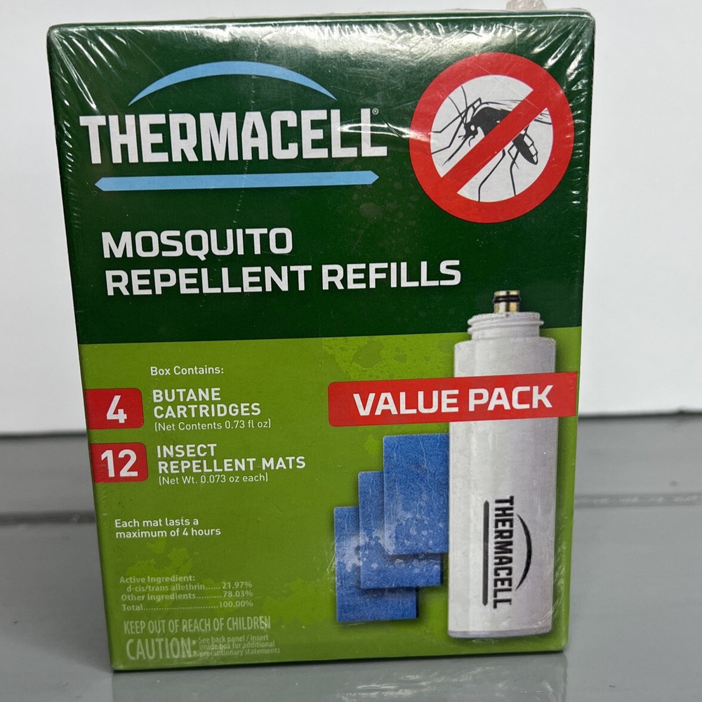 Thermacell Mosquito Repellent Refills R-4 New Sealed