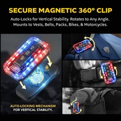 Electronic Whistle, Warninglight & Flashlight