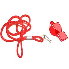 Whistle, 3PCS Professional Emergency Whistles with Lanyards, Very Loud Pealess