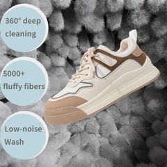 Shoe Washing Machine Bag Laundry for Washer and Dryer Light Gray