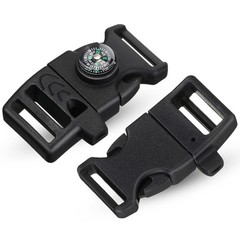 50 Pcs Compass Buckle Clips Plastic Paracord Buckles Bracelets Accessories for