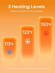 Cauasock Heated Gloves Rechargeable Heated Gloves For Men Women Waterproof