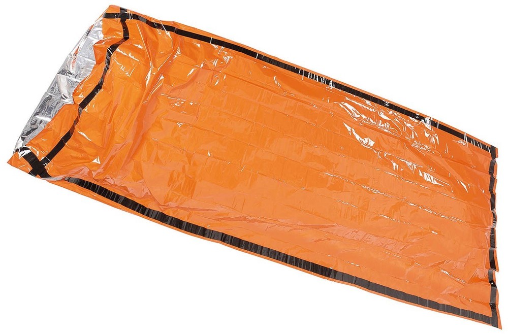 Fox Outdoor Emergency Sleeping Bag, Signal Orange – Compact Lifesaver On The Go