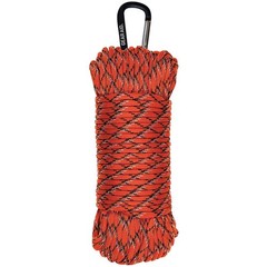 GEAR AID 550 Paracord with Carabiner Durable Utility Cord Orange Reflective
