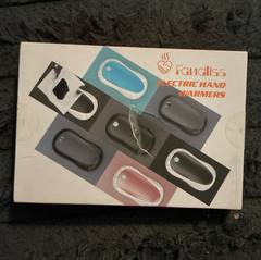 Fqwdiiss OT-S65 Rechargeable Electric Hand Warmers 2-Pack Type-C Black 12-13h