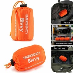 2X Outdoor Survival Sleeping Bag Emergency Thermal Keep Warm Waterproof Camping