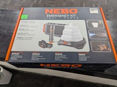 NEBO emergency kit light + power