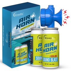 Marine Air Horn– Coast Guard Approved Boat Horn for Safety & Fog Alerts | Loud 1