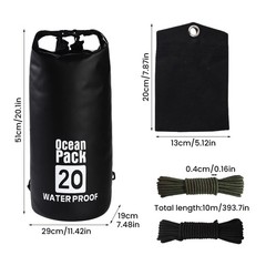 Bear Bag Hanging Kit, 10L Bear Food Bag Hanging System, Camping Bears Bags Ki…