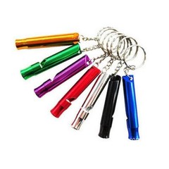 1Pcs Metal Multifunction Whistle Mini Emergency Hiking Survival HOT