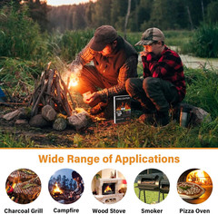 HGD Natural Fire Starters for Outdoor: 32 Cubes Fire Starter Campfire Fireplace