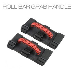 Car Roll Bar Paracord Grab Handles Grip Handles With 3 Straps Replacement KXCH