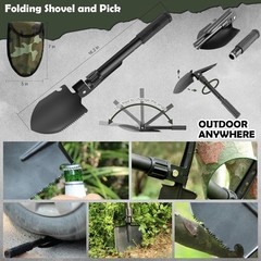 320 PCS Survival Kit, First Aid Gear for Men Dad, Camping Hiking Car Home