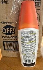 Off Family Care insect repellent 6oz unscented with aloe with deet NEW