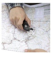 Ozark Trail 4-Function Whistle-thermometer, Magnifier, Compass, Whistle- New