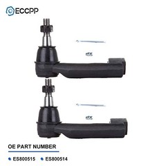 Front Outer Tie Rod Ends Steering Tie Rods 2007 2008 2009 2010 2012 2013 2014