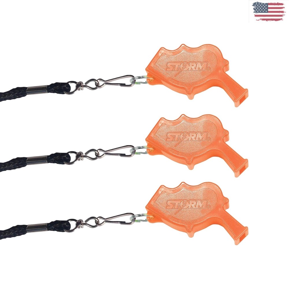 Weatherproof Storm Safety Whistle: Trusted by First Responders & Divers