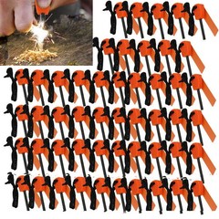 Lots Flint Fire Starter Steel Striker Emergency Survival Rod Camping Hiking Tool