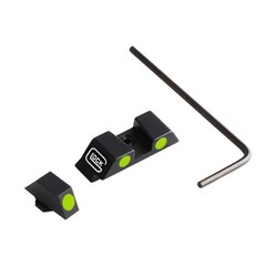 GLOW In The Dark NIGHT Sights For Glock Luminous Front And Rear Sight