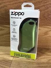 Zippo Heatbank 9s Rechargeable Hand Warmer and 5200 MAH Power Bank